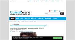 Desktop Screenshot of coastalscene24.co.uk
