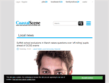 Tablet Screenshot of coastalscene24.co.uk